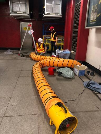 密閉空間工程 — 鐵路工程工程相片