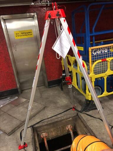 密閉空間工程 — 鐵路工程工程相片