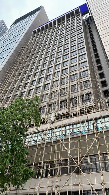 灣仔商業大廈翻新維修工程相片