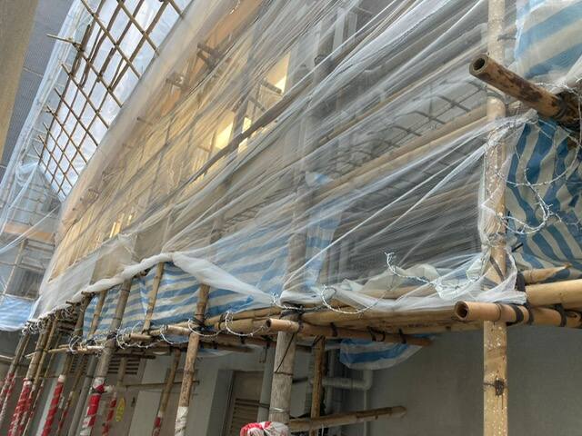 灣仔商業大廈翻新維修工程相片